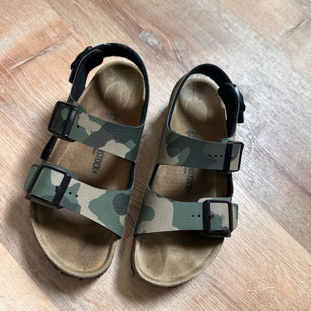 Birkenstock Kids Camouflage Sandals